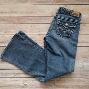 🍭5/$25🍭Girls Levi's boot cut jeans